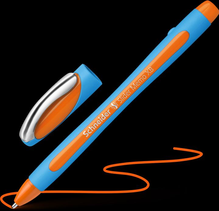 Produktbild Schneider Kugelschreiber Slider Memo (Orange, Blau, 1 x)