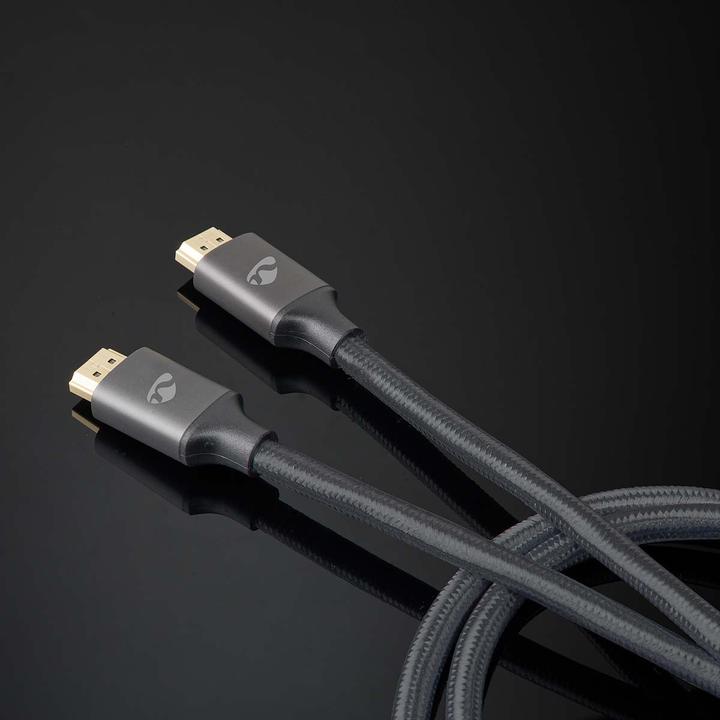 Image du produit Nedis Câble HDMI High Speed avec Ethernet| HDMI mâle|| 4Ka60Hz| - Câble - Digital/D (5 m, HDMI)