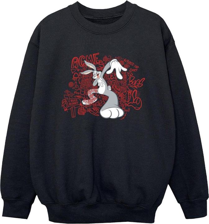 Looney Tunes ACME Doodles Bugs Bunny Sweatshirt Jungen