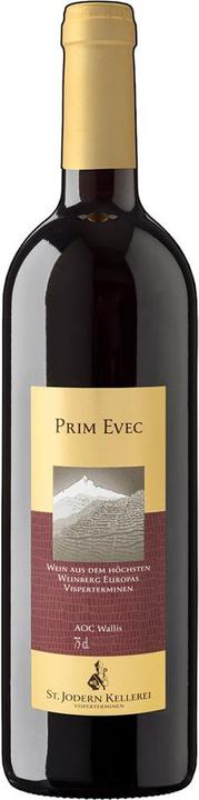 Actual product image St. Jodernkellerei Pinot Noir Prim Evec AOC St. Jodern winery Visperterminen highest vineyard in Europe (1 x 75 cl, 2020)
