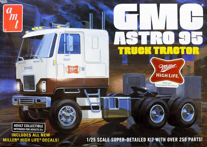 Image du produit AMT GMC Astro 95 Semi Tractor (Miller Beer)
