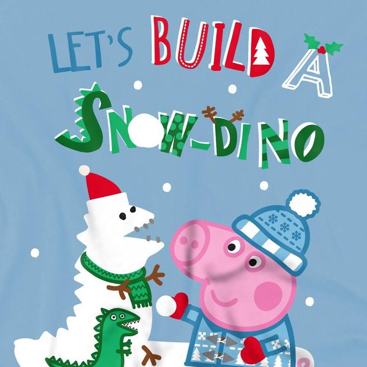 Produktbild Peppa Pig Snow Dinosaurs TShirt (128)