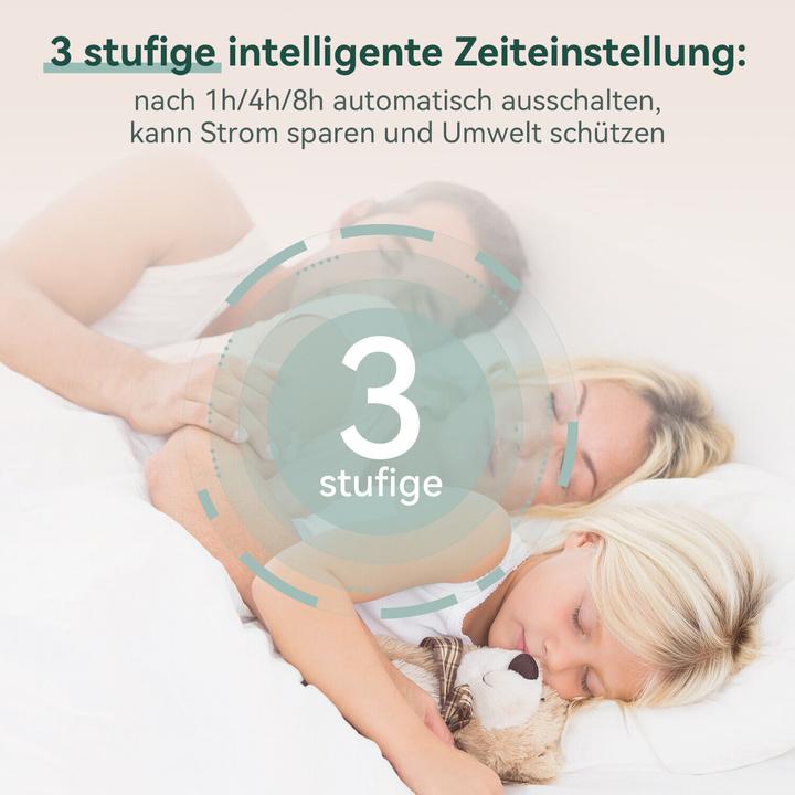 Actual product image SONNI 52 Zoll Deckenventilator mit Licht und Fernbedienung, 5 Geschwindigkeiten, 3 Farblichter, Glei