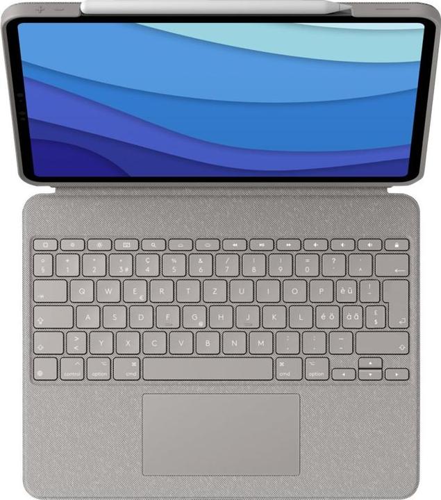 Immagine prodotto Logitech Combo Touch (CH, iPad Pro 12,9 2022 (6a generazione), iPad Pro 12.9 2021 (5a generazione))