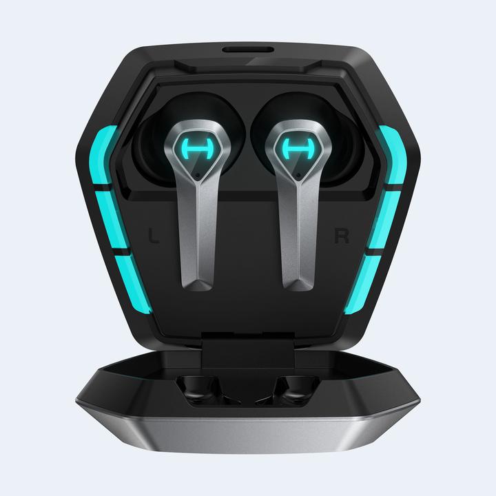 Actual product image Edifier HECATE GX04 wireless earbuds TWS (grey) (ANC, 7 h, Wireless)