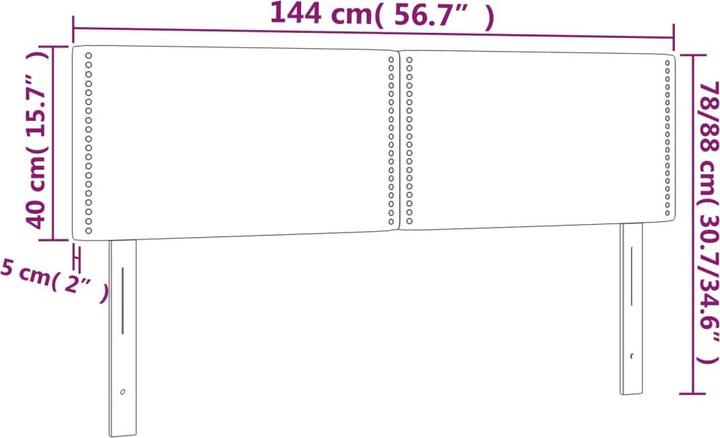 Immagine prodotto VidaXL Zobor (160 x 5 x 88 cm)