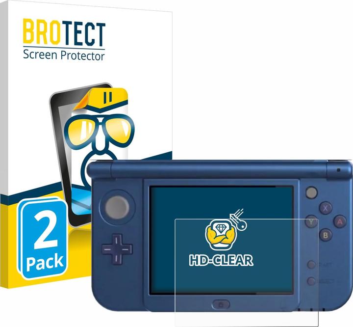 Produktbild BROTECT Schutzfolie Displayschutz Displayschutzfolie Folie Klar Transparent (DSi XL)