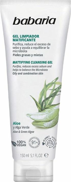 Babaria Mattifying Cleansing Gel for Oily/Mixed Skin 150ml (Gel, 150 ml)
