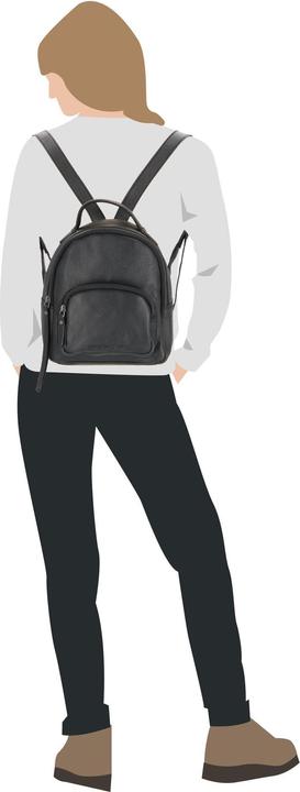 Image du produit Harbour 2nd Just Pure Inga City Sac à dos en cuir 23 cm (4 l)