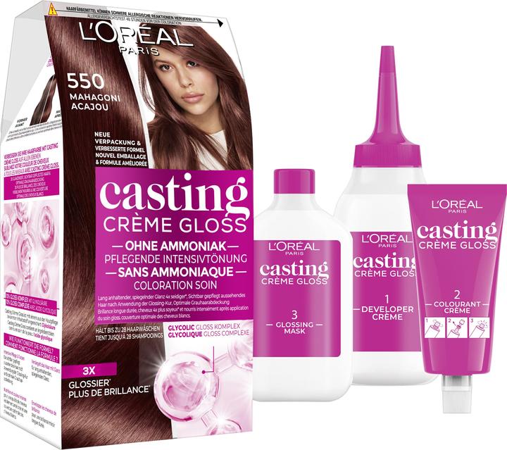 Image du produit L'Oréal Paris Casting Cream Gloss (550 acajou)