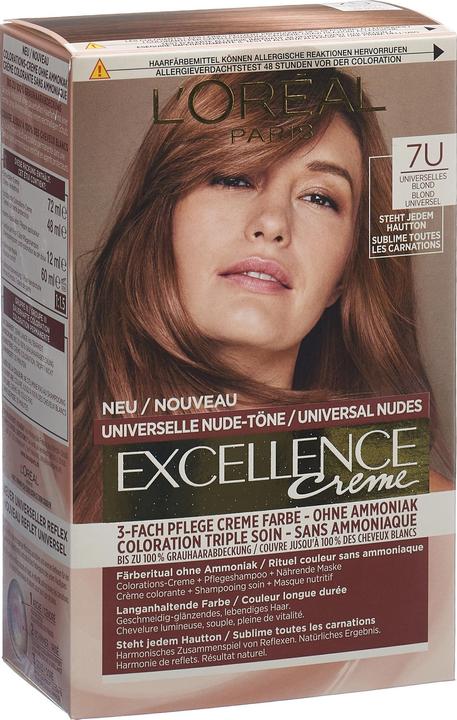 L'Oréal Paris Excellence Universal Nude (7U Mittelblond)
