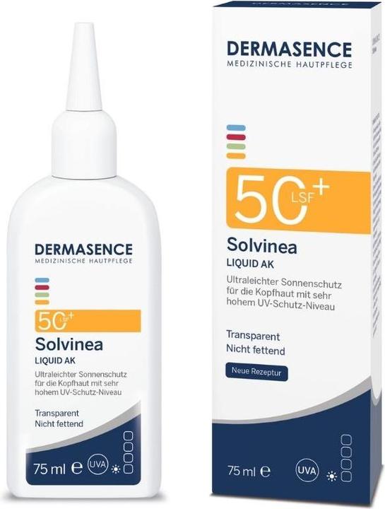 Dermasence Solv Liq Ak 50+, 75 ml TON (Suntan cream, 75 ml)