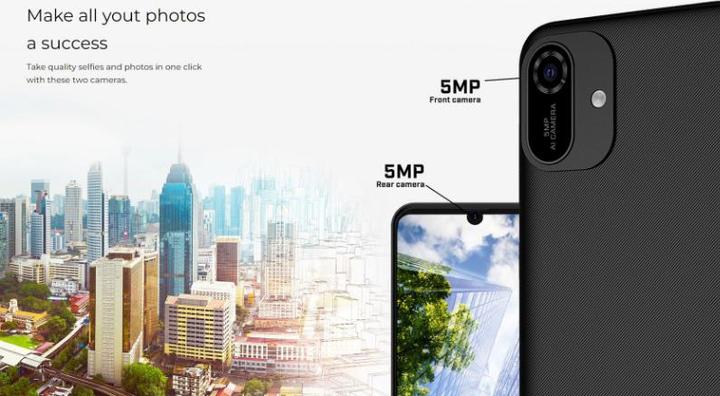 Actual product image Energizer Ultimate U608S Smartphone - Smartphone 2 GB RAM 32 GB 6.08 Inch 4G Dual Sim EU (Black) (32 GB, Black, 6.10", Dual SIM, 5 Mpx, 4G)