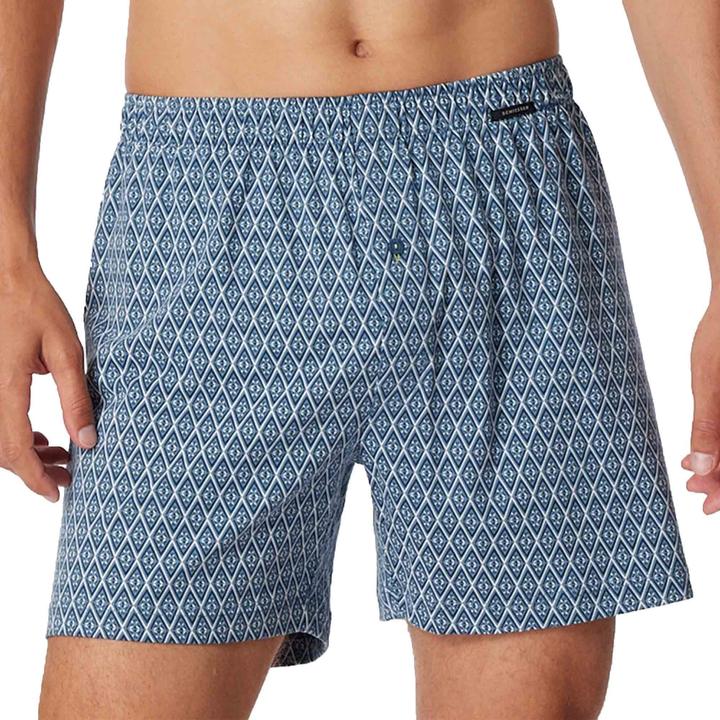 Produktbild Schiesser 2er Pack Single-Jersey Boxershorts (8, 2er Pack)