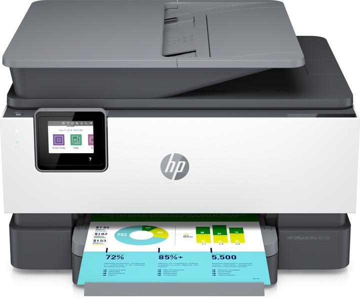 Actual product image HP OfficeJet Pro 9019e All-in-One (Ink, Colour)