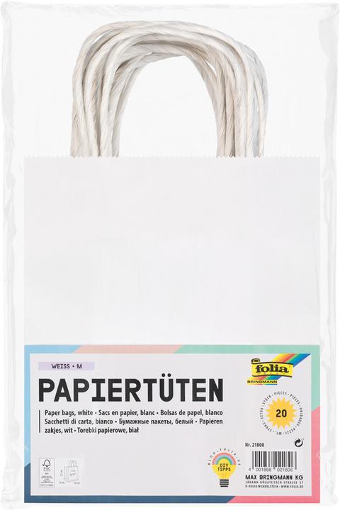 Actual product image Folia Carrier bags (Gift bag, 20 x)