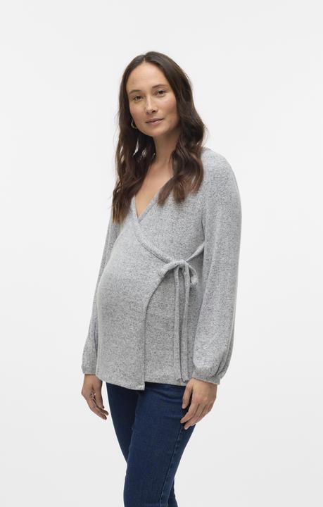 Actual product image Mamalicious Normal geschnitten V-Ausschnitt Top Bluse