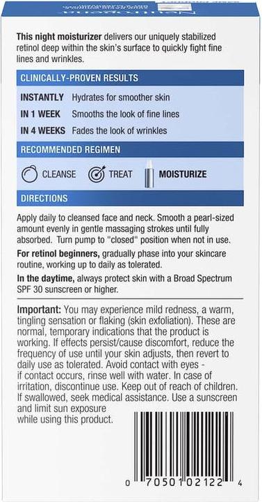 Immagine prodotto Neutrogena Crema notte al retinolo (50 ml)