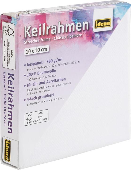 Produktbild Idena Keilrahmen 10x10cm FSC100% (10 x 10 cm)
