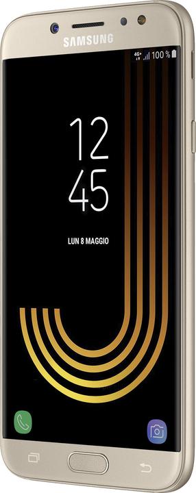 Produktbild Samsung Galaxy J7 (2017) Duos (16 GB, Gold, 5.50", Dual SIM + SD, 13 Mpx, 4G)