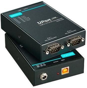 Actual product image Moxa UPort 1250, USB to serial converter