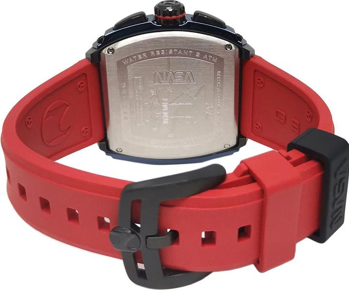 Actual product image Nubeo NB-6024-NAS-03 Men's watch Magellan NASA Chronograph Limited 48mm 5ATM