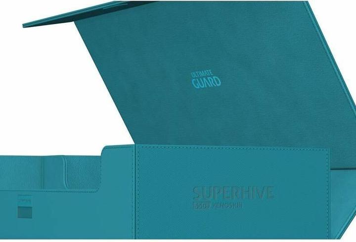 Produktbild Ultimate Guard Kartenbox XenoSkin Superhive 550+ Petrolblau