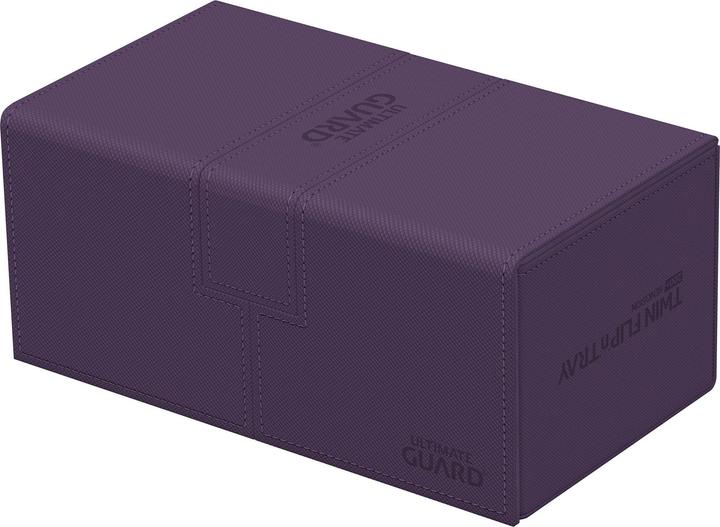 Ultimate Guard Twin Flip'n'Tray 200+ XenoSkin Monocolor Violet