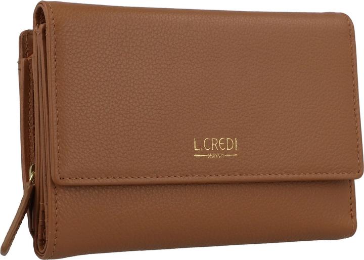 Actual product image L.Credi Evelyn wallet RFID leather 14.5 cm