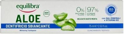 Actual product image Equilibra Aloe Gel Whitening Toothpaste Paste Is Teeth Whitening Aloe Vera 75Ml (75 ml)
