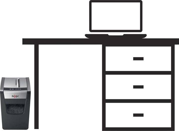 Actual product image Rexel Momentum X410 Slimline (Particle cut)