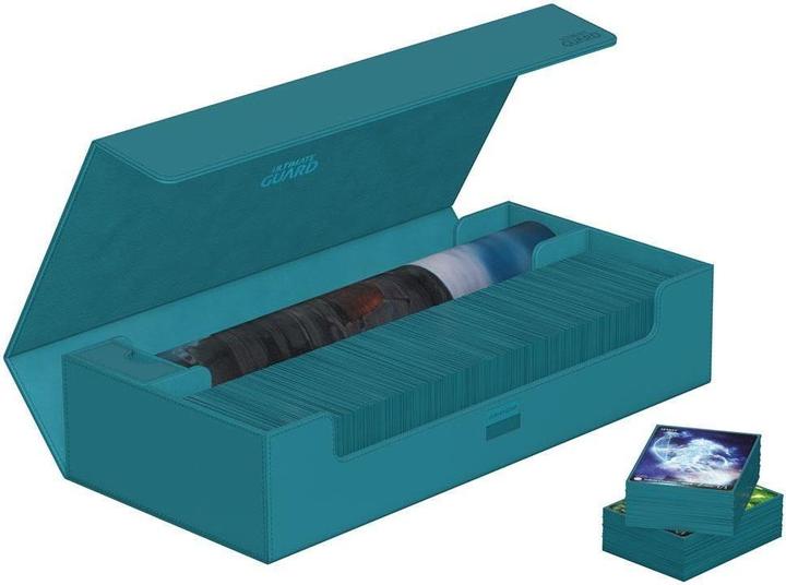 Produktbild Ultimate Guard Kartenbox XenoSkin Superhive 550+ Petrolblau