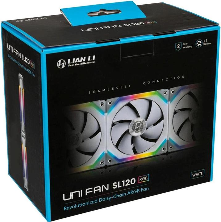 Produktbild Lian-Li UNI FAN SL120 RGB PWM 3er Pack (120 mm, 3 x)