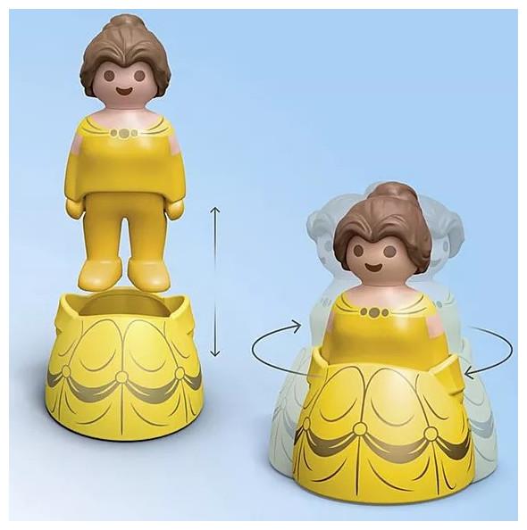 Actual product image Playmobil 1.2.3 & Disney: Belle's play tower (71458, Playmobil Junior)