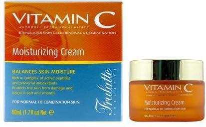 Actual product image Frulatte Vitamin C Moisturizing Cream 50ml 1.17fl.oz (50 ml, Day cream)
