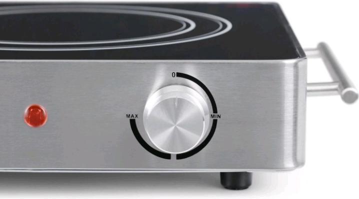 Produktbild Klarstein VariCook Duo Kochplatte Infrarot Silber