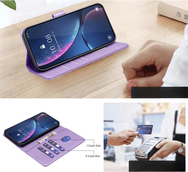 Produktbild Binfen Color Galaxy A56 - BINFEN Leder Etui Hülle mit RFID Blocker (Samsung Galaxy A56)