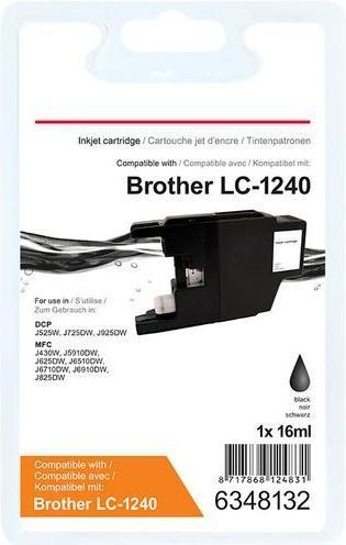 Image du produit Office Depot Cartouche d'encre Compatible Brother LC1240BK Noir (CF)