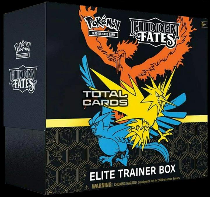 Produktbild Pokémon Hidden Fates (Englisch, Elite / Top Trainer Box)