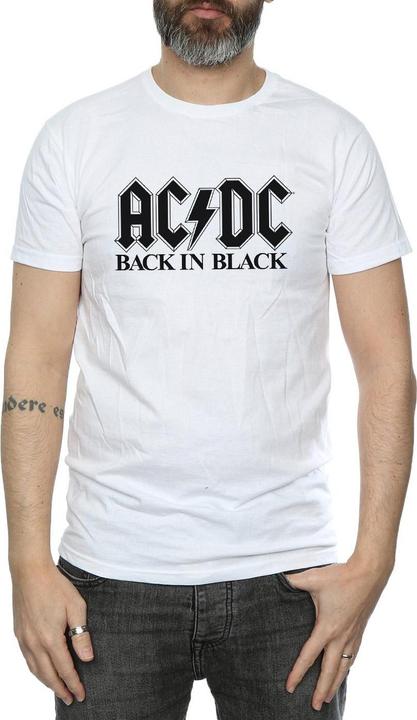 Immagine prodotto AC/DC Back in Black Logo Maglietta Uomo (L)