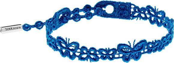 Soulbrace Armband Butterfly (26 cm, Textil Stickerei)