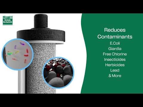 Actual product image British Berkefeld RVS waterfilter