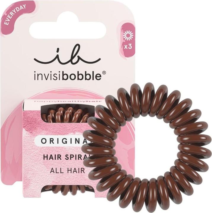 Invisibobble Haarbinder Original pretzel brown 3 Stk (Haargummi)