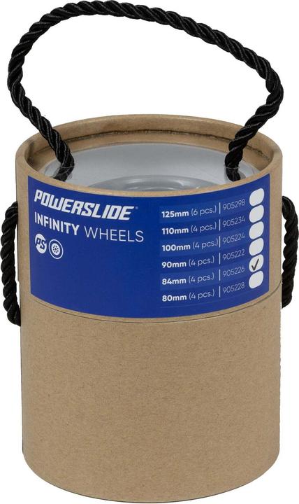 Produktbild Powerslide Skateboard Wheels Infinity 4-Pack 2023 (84 mm)