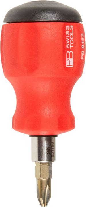 Image du produit PB Swiss Tools PB Insider Stubby (Vis fendues, Torx (TX), Recouvrement cruciforme Phillipps (PH))