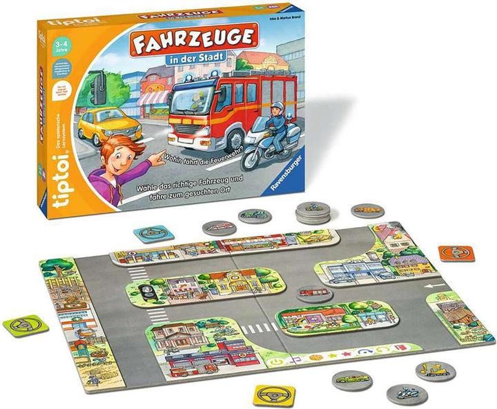 Produktbild tiptoi Fahrzeuge in der Stadt (Deutsch)