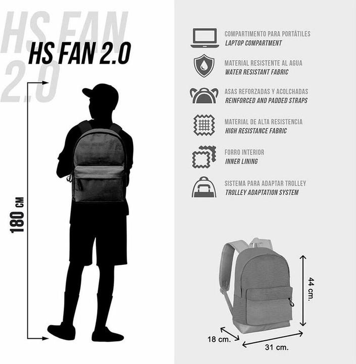Produktbild Karactermania FAN HS Backpack 2.2 Unity (32 l)