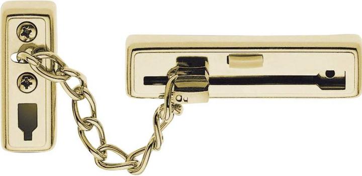 Actual product image Burg Wächter Door chain brass TKM 64 SB