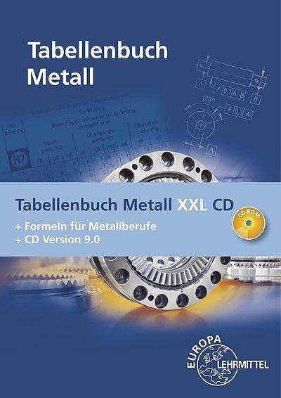 Produktbild Tabellenbuch Metall XXL CD (Deutsch)
