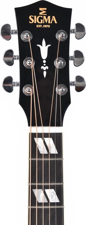 Actual product image Sigma SDM-SG5 (Electric guitar, Ebony, Die-cast chrome, mahogany, Bone)